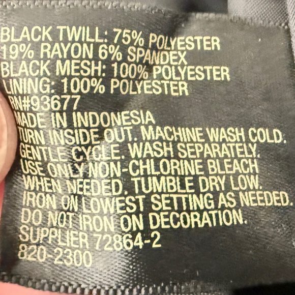 Worthington Black Sequin Panel Skirt Size 4 - Picture 6 of 7